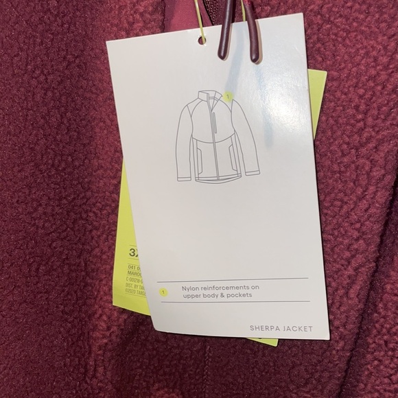 Men’s All in Motion Sherpa Jacket 3XB - Picture 2 of 6